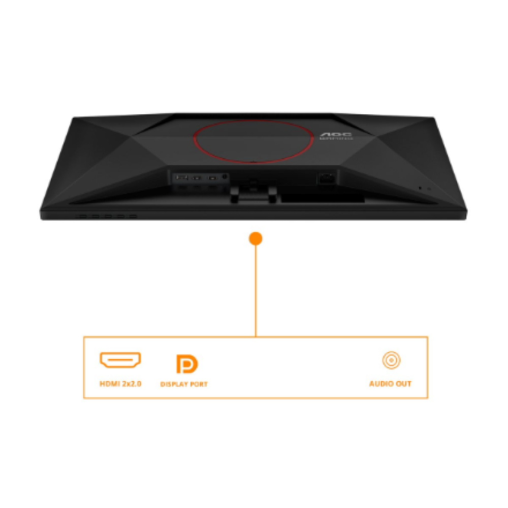 AOC , Q27G42XNE , 27 , VA , QHD , 16:9 , 180 Hz , 1 ms , 2560 x 1440 pixels , 300 cd/m² , HDMI ports quantity 2 , Black