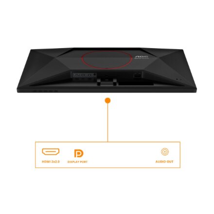 AOC , Q27G42XNE , 27 , VA , QHD , 16:9 , 180 Hz , 1 ms , 2560 x 1440 pixels , 300 cd/m² , HDMI ports quantity 2 , Black