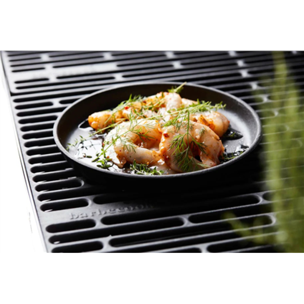 Barbecook , Cast Iron Grill Pan with Bamboo Trivet (per 2 pcs) , BC-ACC-7420