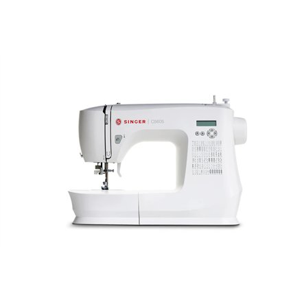 Singer , Sewing Machine , C5605 , Number of stitches 80 , Number of buttonholes 6 , White