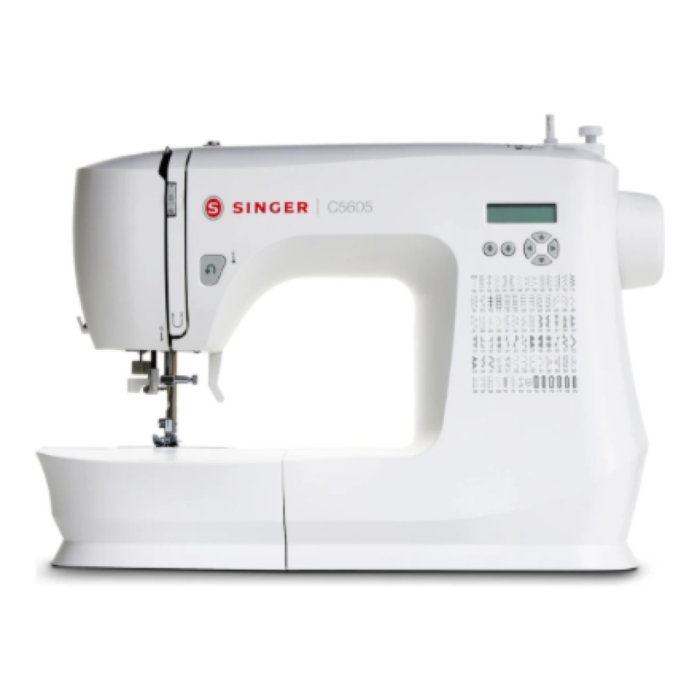 Singer , Sewing Machine , C5605 , Number of stitches 80 , Number of buttonholes 6 , White