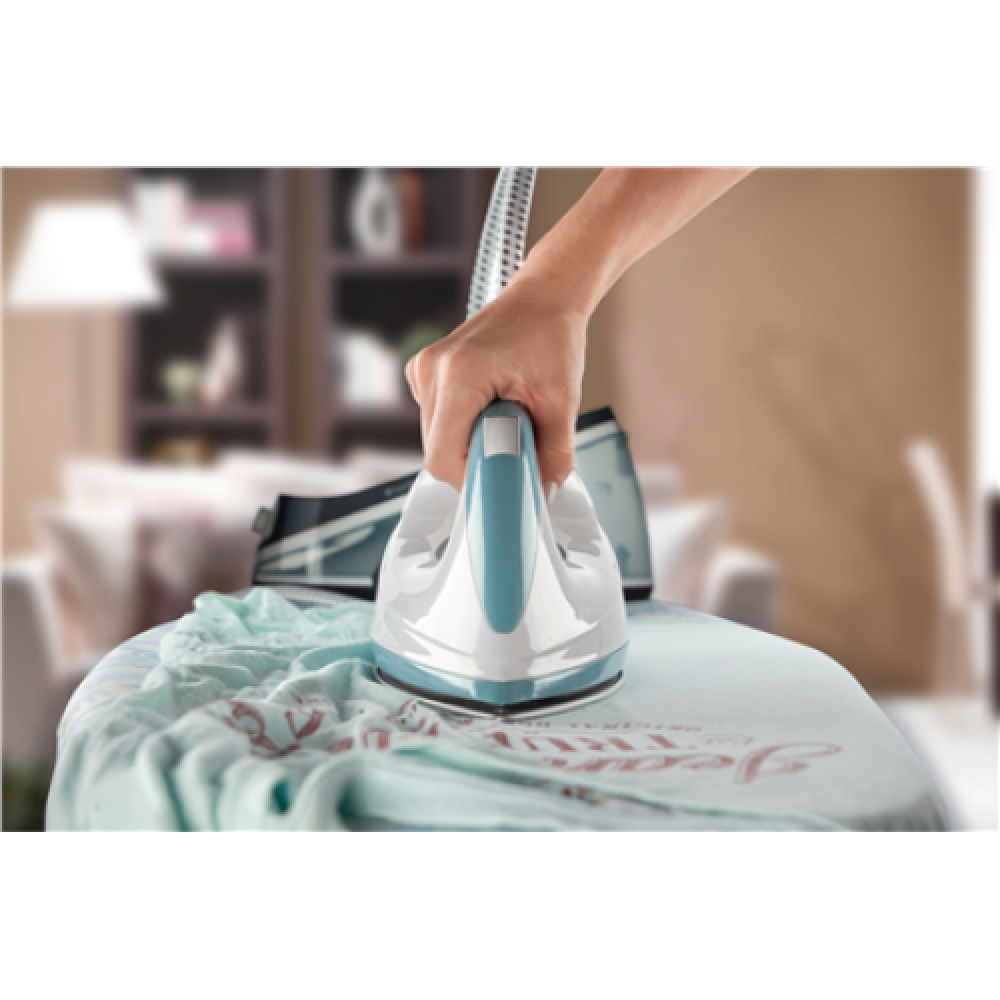 Gorenje Steam generator SGH2200LBC 2200 W 2 L 4.5 bar Vertical steam function Calc-clean function Turquoise/White