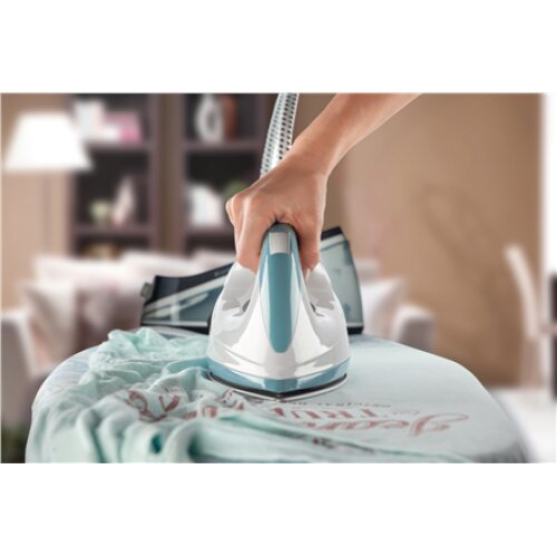 Gorenje Steam generator SGH2200LBC 2200 W 2 L 4.5 bar Vertical steam function Calc-clean function Turquoise/White