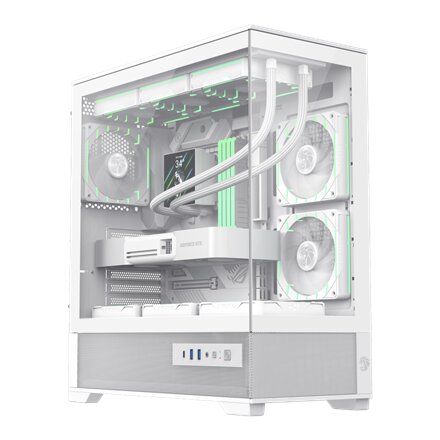 Gamemax Case , VISTA 2 AW , ATX