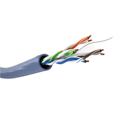 Goobay , CAT 6A Network Cable, U/UTP, 100 m , 96096 , U/UTP , Blue