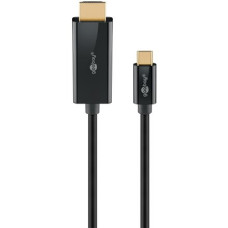 Goobay USB-C to HDMI Cable 4K at 60 Hz, 1 m , 75696