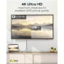 Goobay USB-C to HDMI Cable 4K at 60 Hz, 1 m , 75696