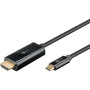 Goobay USB-C to HDMI Cable 4K at 60 Hz, 1 m , 75696