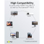 Goobay USB-C to HDMI Cable 4K at 60 Hz, 1 m , 75696