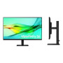 Samsung , LS32D600UAUXEN , 32 , IPS , QHD , 16:9 , 100 Hz , 5 ms , 2560 x 1440 pixels , 350 cd/m² , HDMI ports quantity 1 , Black
