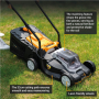 Batavia B.V. 18V Cordless Lawn Mower, 32 cm, Without battery and charger , Mowing Area 200 m²