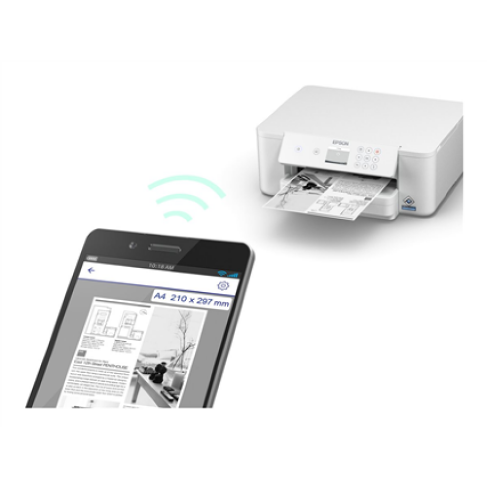 Epson WF-M4119DW , Mono , Inkjet , Wi-Fi , Maximum ISO A-series paper size A4 , White