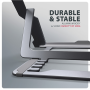 AXAGON STND-LAG stand for laptops and tablets , Adjustable Height, Angle , 10-17.3 , Maximum weight (capacity) 20 kg , Grey