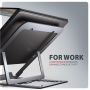 AXAGON STND-LAG stand for laptops and tablets , Adjustable Height, Angle , 10-17.3 , Maximum weight (capacity) 20 kg , Grey