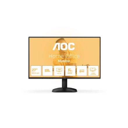 AOC , 27B31H , 27 , IPS , FHD , 16:9 , 120 Hz , 1 ms , 1920 x 1080 pixels , 300 cd/m² , HDMI ports quantity 1 , Black