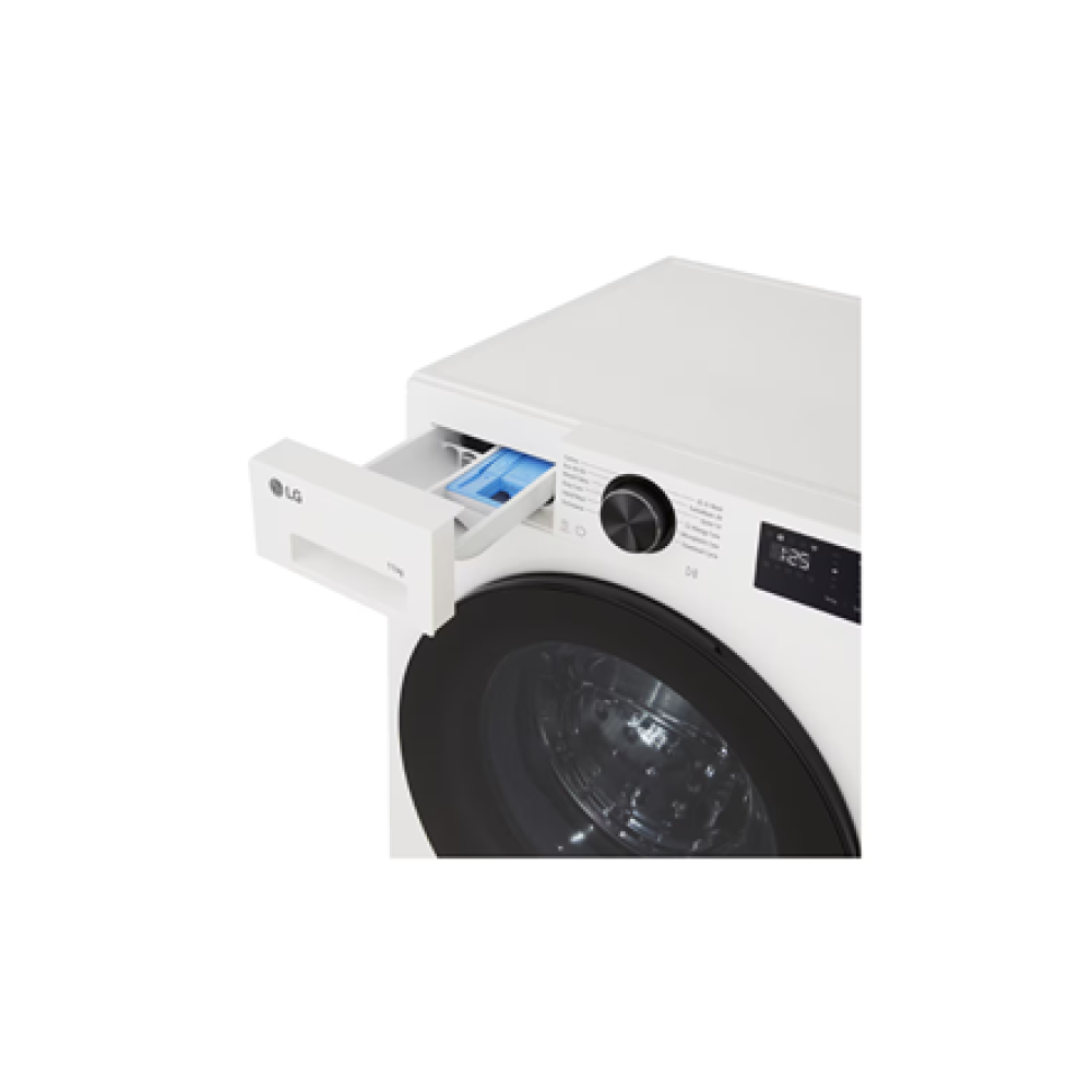 LG Washing machine , F4X5011TWB , Energy efficiency class A , Front loading , Washing capacity 11 kg , 1400 RPM , Depth 57 cm , Width 60 cm , Display , LED , Steam function , Direct drive , Wi-Fi , White