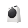 LG Washing machine , F4X5011TWB , Energy efficiency class A , Front loading , Washing capacity 11 kg , 1400 RPM , Depth 57 cm , Width 60 cm , Display , LED , Steam function , Direct drive , Wi-Fi , White