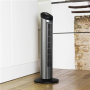 Cecotec Fan , EnergySilence 890 Skyline , Tower Fan , Black , Number of speeds 3 , Oscillation , 50 W , Remote control