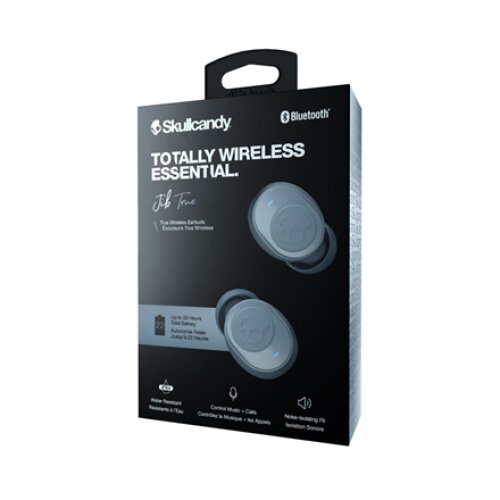 Skullcandy True Wireless Earbuds Jib Wireless In-ear Microphone Noise canceling Wireless Chill Grey