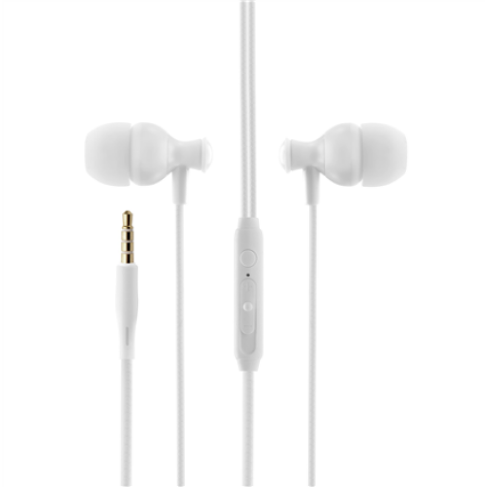BONBON , Headphones , BON-H-WH , Wired , In-ear , Microphone , Noise canceling , White
