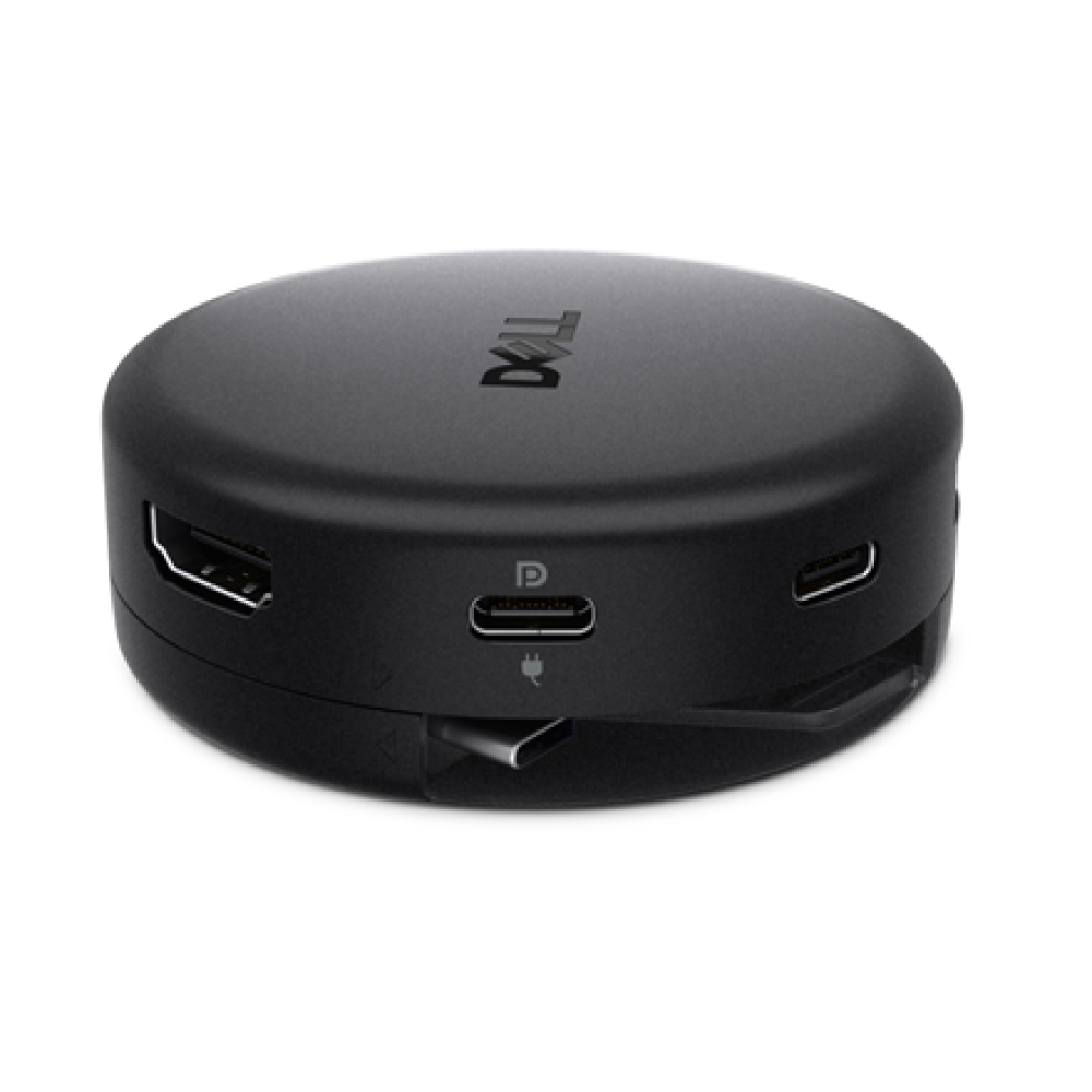 Dell Pro 7-in-1 USB-C Travel Hub - DA326 , Black