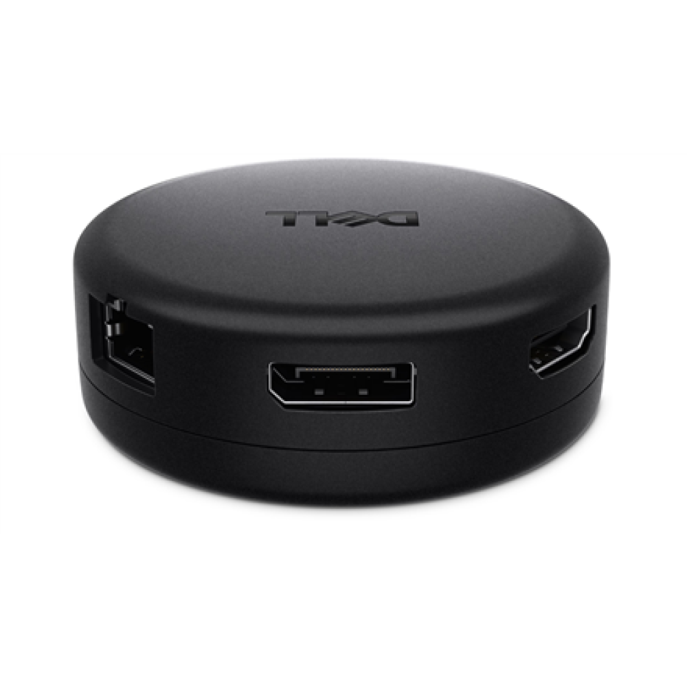 Dell Pro 7-in-1 USB-C Travel Hub - DA326 , Black