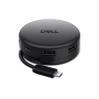 Dell Pro 7-in-1 USB-C Travel Hub - DA326 , Black