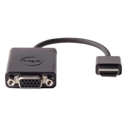 Dell , Adapter HDMI to VGA , 470-ABZX , Black , HDMI - Male , HD-15 (VGA) - Female