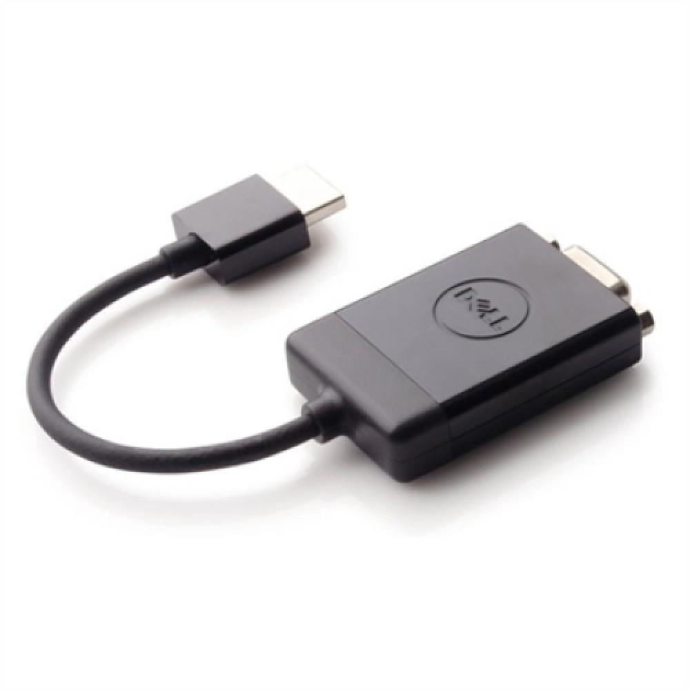 Dell , Adapter HDMI to VGA , 470-ABZX , Black , HDMI - Male , HD-15 (VGA) - Female