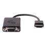 Dell , Adapter HDMI to VGA , 470-ABZX , Black , HDMI - Male , HD-15 (VGA) - Female