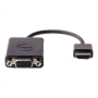 Dell , Adapter HDMI to VGA , 470-ABZX , Black , HDMI - Male , HD-15 (VGA) - Female