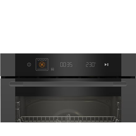 BEKO Oven , MBBIMA10600MTPSWE , 72 L , Electric , Pyrolysis , Touch control , Steam function , Convection , Height 59.5 cm , Width 59.4 cm , Black