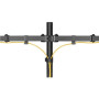 Goobay Dual Monitor Mount Flex , Swivel, Tilt, Rotation , 17-32 , Maximum weight (capacity) 8 kg , Black