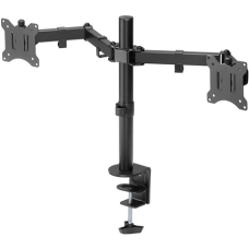 Goobay Dual Monitor Mount Flex , Swivel, Tilt, Rotation , 17-32 , Maximum weight (capacity) 8 kg , Black