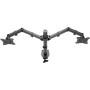 Goobay Dual Monitor Mount Flex , Swivel, Tilt, Rotation , 17-32 , Maximum weight (capacity) 8 kg , Black