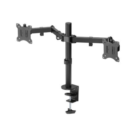 Goobay Dual Monitor Mount Flex , Swivel, Tilt, Rotation , 17-32 , Maximum weight (capacity) 8 kg , Black