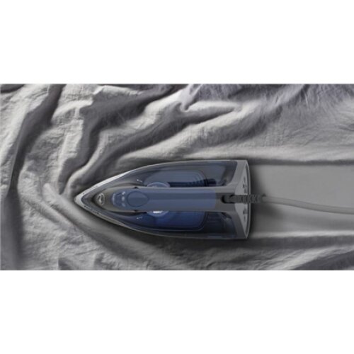 TEFAL , FV2837E0 , Steam Iron , 2400 W , Water tank capacity 150 ml , Continuous steam 35 g/min , Blue/White