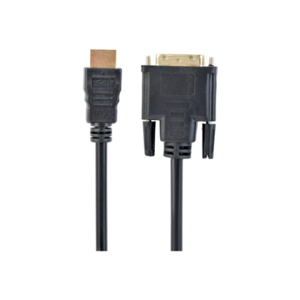 Gembird monitoriaus kabelis HDMI/DVI-DM (18+1) 1.8m , Cablexpert , HDMI to DVI-D , 1.8 m