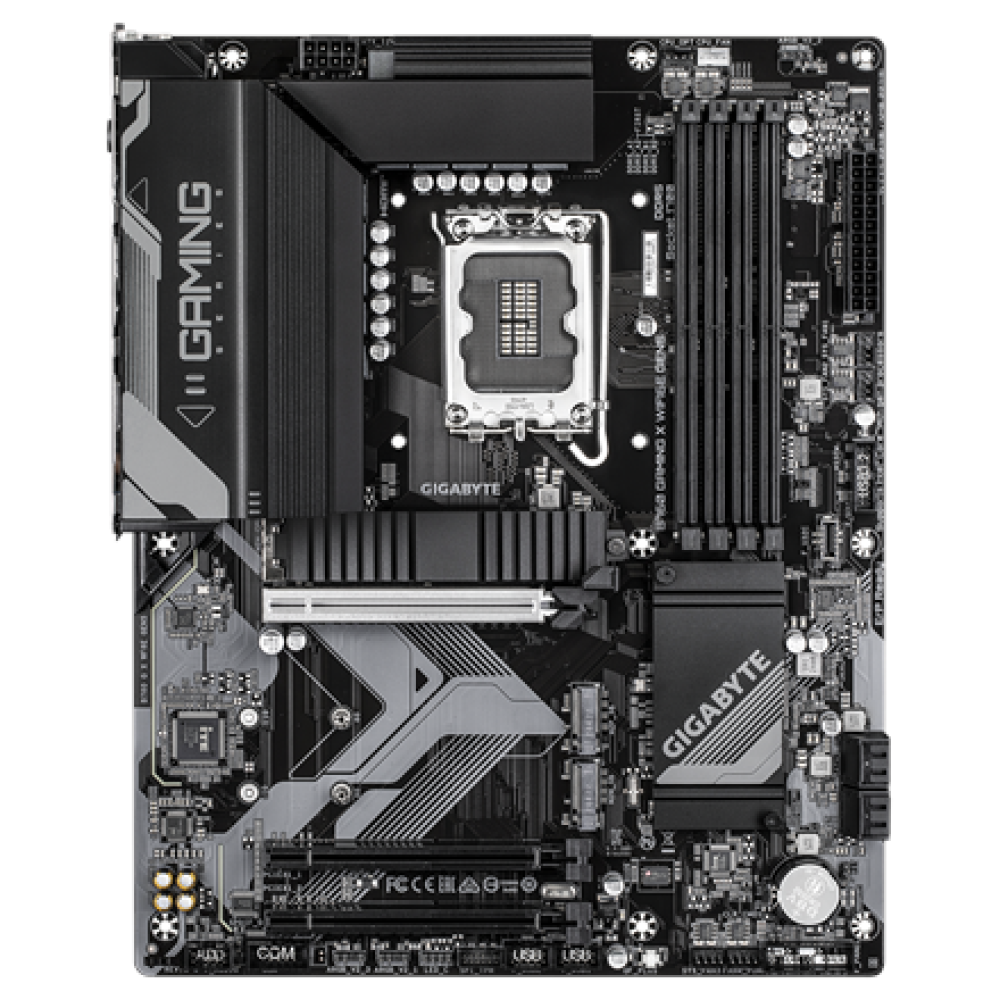 Gigabyte B760 G X WF6E GEN5 , Processor family Intel , Processor socket LGA1700 , DDR5 , Supported hard disk drive interfaces M.2, SATA , Number of SATA connectors 4