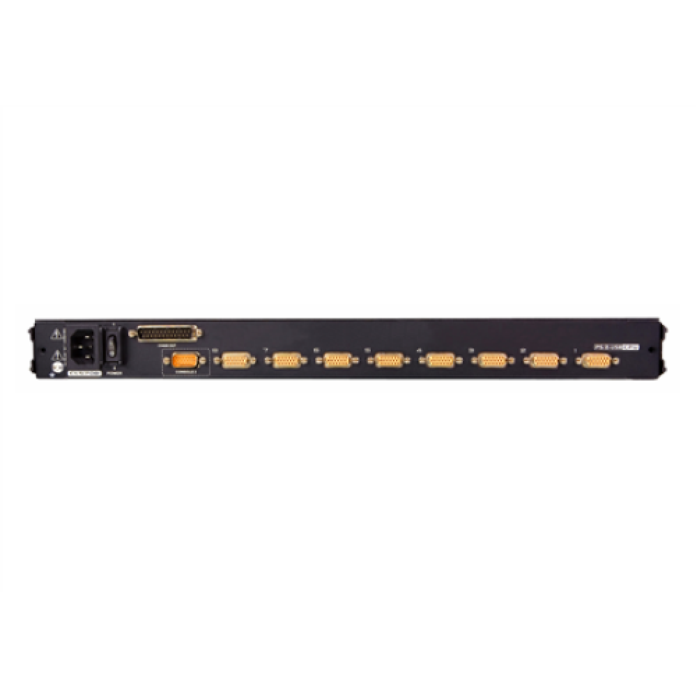 Aten , 8-Port PS/2-USB VGA 17 LCD KVM Switch with Daisy-Chain Port and USB Peripheral Support , CL5708M