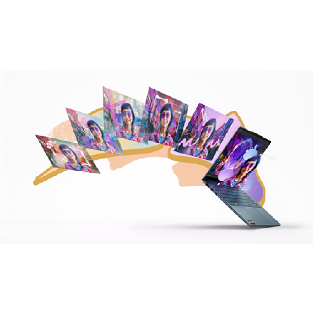 Lenovo Yoga Slim 7 14AKP10 , Tidal Teal , 14 , OLED , WUXGA , 1920 x 1200 pixels , Glossy , AMD Ryzen AI 5 , 340 , 16 GB , Soldered LPDDR5x , Solid-state drive capacity 512 GB , AMD Radeon 840M Graphics , Windows 11 Home , 802.11be , Bluetooth version 5.4