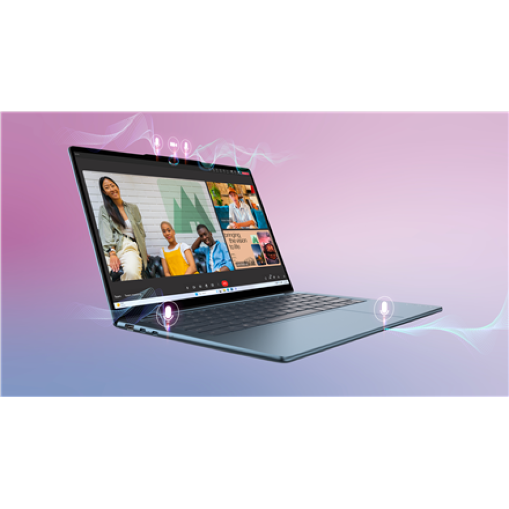 Lenovo Yoga Slim 7 14AKP10 , Tidal Teal , 14 , OLED , WUXGA , 1920 x 1200 pixels , Glossy , AMD Ryzen AI 5 , 340 , 16 GB , Soldered LPDDR5x , Solid-state drive capacity 512 GB , AMD Radeon 840M Graphics , Windows 11 Home , 802.11be , Bluetooth version 5.4