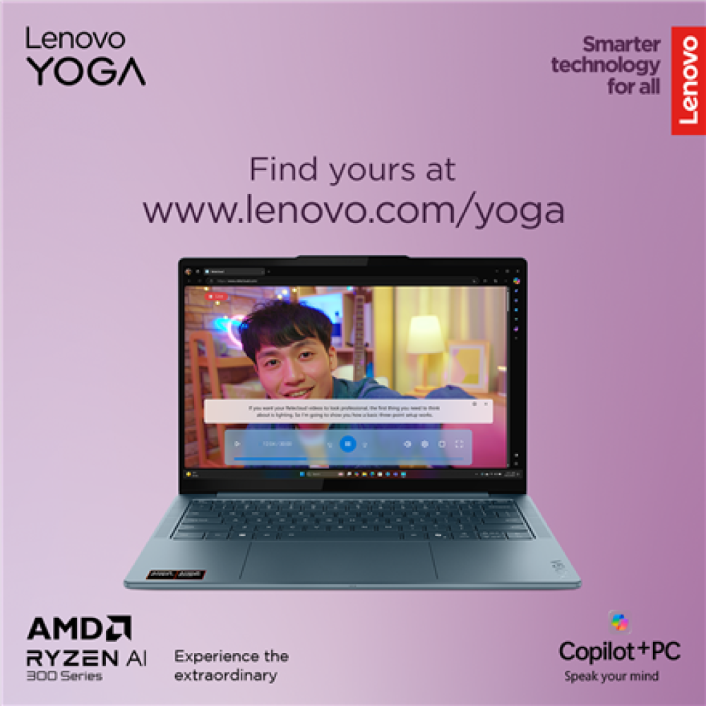 Lenovo Yoga Slim 7 14AKP10 , Tidal Teal , 14 , OLED , WUXGA , 1920 x 1200 pixels , Glossy , AMD Ryzen AI 5 , 340 , 16 GB , Soldered LPDDR5x , Solid-state drive capacity 512 GB , AMD Radeon 840M Graphics , Windows 11 Home , 802.11be , Bluetooth version 5.4