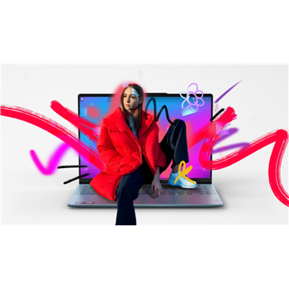 Lenovo Yoga Slim 7 14AKP10 , Tidal Teal , 14 , OLED , WUXGA , 1920 x 1200 pixels , Glossy , AMD Ryzen AI 5 , 340 , 16 GB , Soldered LPDDR5x , Solid-state drive capacity 512 GB , AMD Radeon 840M Graphics , Windows 11 Home , 802.11be , Bluetooth version 5.4