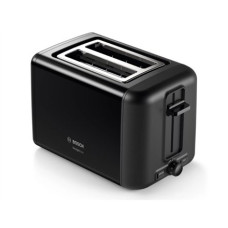 Bosch , DesignLine Toaster , TAT3P423 , Power 970 W , Number of slots 2 , Housing material Stainless steel , Black Bosch , DesignLine Toaster , TAT3P423 , Power 970 W , Number of slots 2 , Housing material Stainless steel , Black