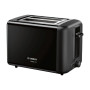 Bosch , DesignLine Toaster , TAT3P423 , Power 970 W , Number of slots 2 , Housing material Stainless steel , Black