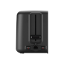 Bosch , DesignLine Toaster , TAT3P423 , Power 970 W , Number of slots 2 , Housing material Stainless steel , Black