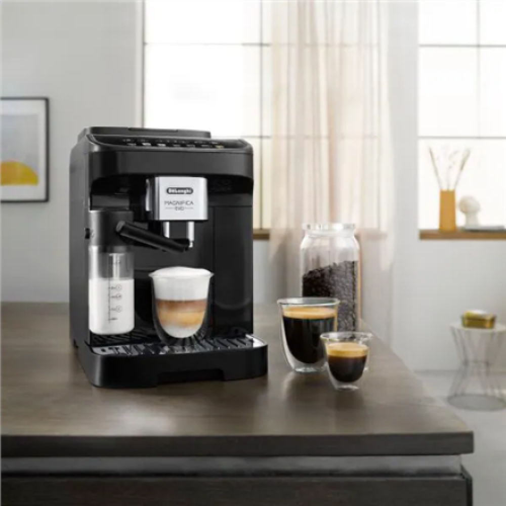 Delonghi , Automatic Coffee Maker , ECAM290.61.B Magnifica Evo , Pump pressure 15 bar , Built-in milk frother , Automatic , 1450 W , Black