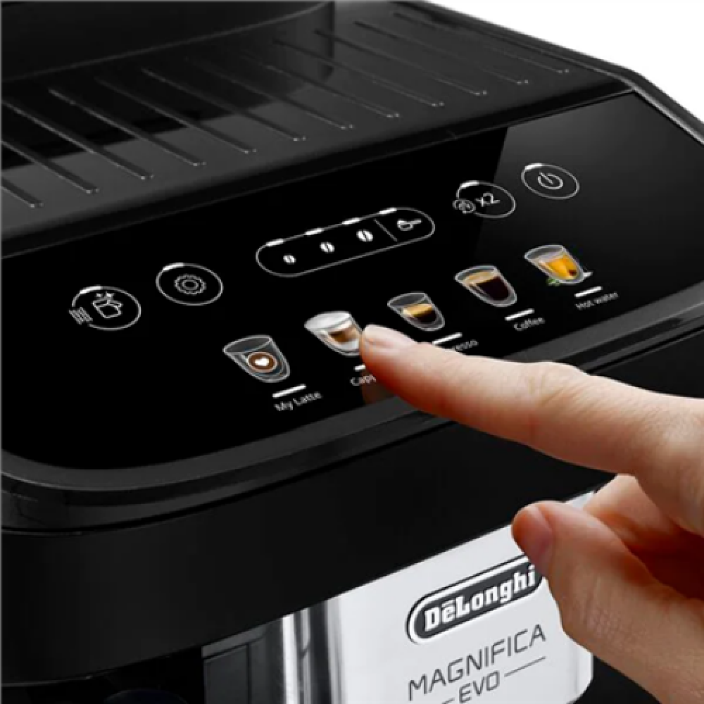 Delonghi , Automatic Coffee Maker , ECAM290.61.B Magnifica Evo , Pump pressure 15 bar , Built-in milk frother , Automatic , 1450 W , Black