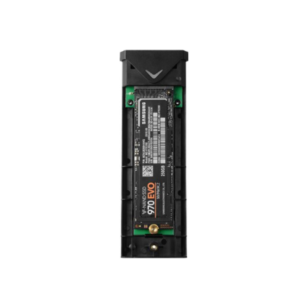 AXAGON External SuperSpeed+ USB-C metal box for M.2 NVMe SSD disks having sizes of up 42 to 80 mm , EEM2-UG2